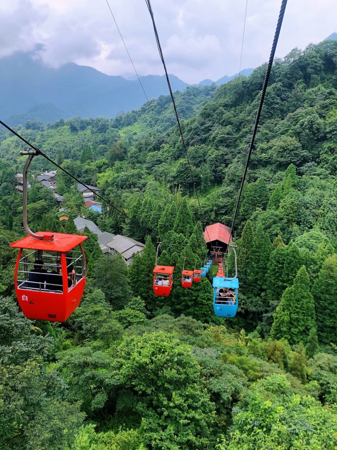 青城后山白云索道上山大概几分钟,青城后山游玩攻略大全