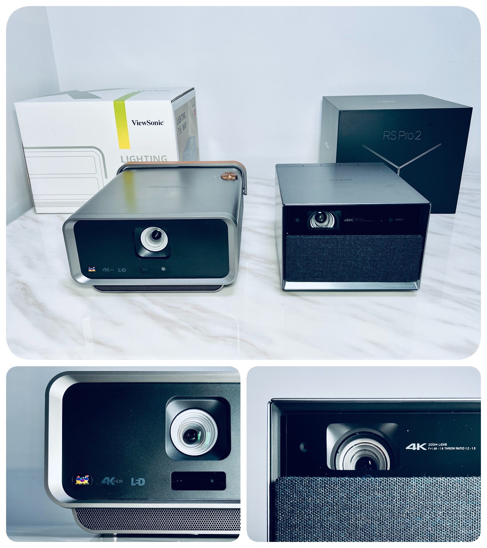 极米投影仪4k深度测评,4k投影仪宏碁对比极米