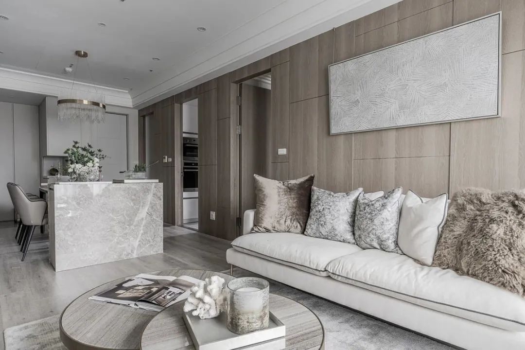 纯色暖灰色大理石效果图,浅白灰大理石纹理地砖装修效果图