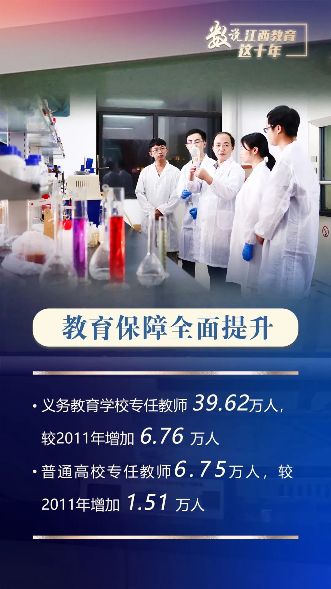 更加公平更高质量,江西教育这十年