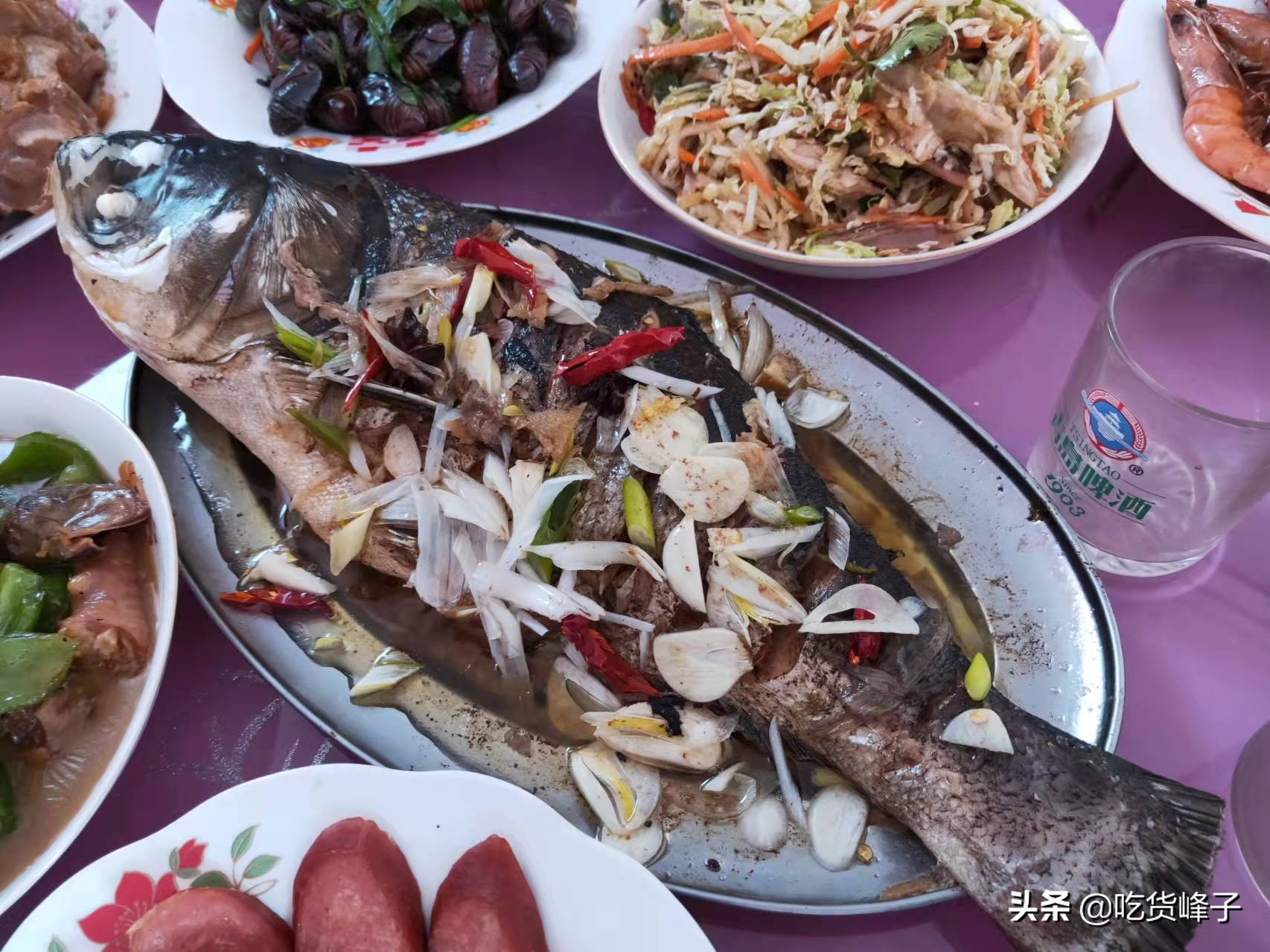 过年小姑子回门嫂子做了一桌菜,初三回娘家妈妈做的饭