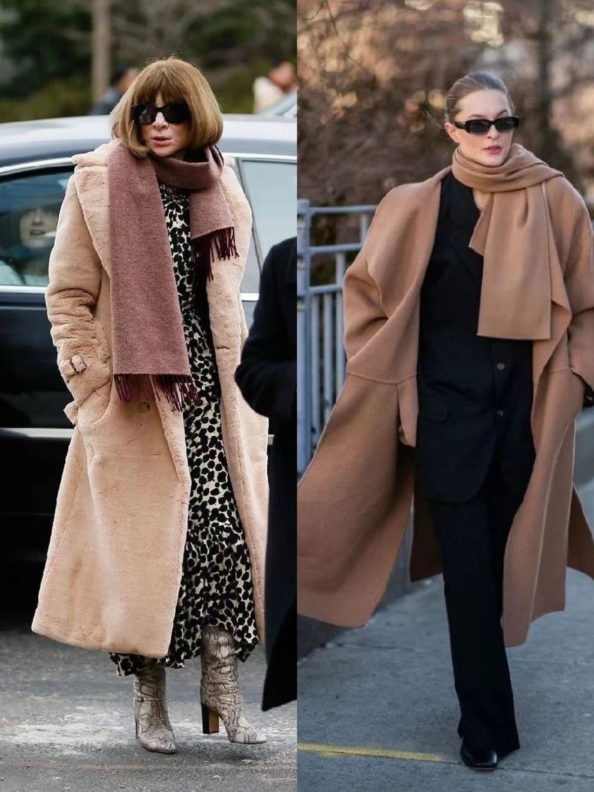 2023年大衣搭配,2022年最流行冬季搭配女装大衣