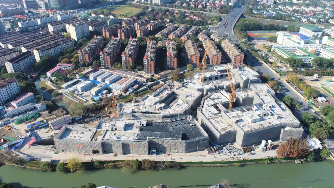昆山在建大型工地,昆山新地标建筑进度