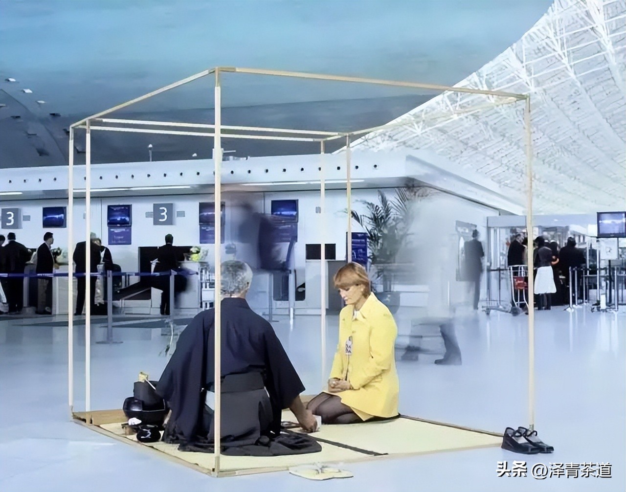 阳台创意设计成茶室,100例经典茶室设计手绘