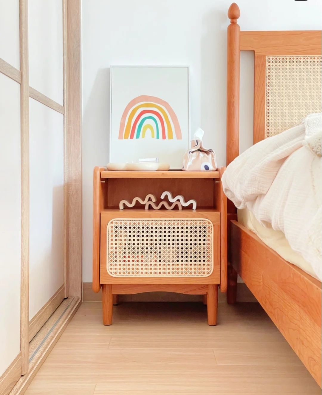 全屋原木风太高级了,原木风格装修75平米