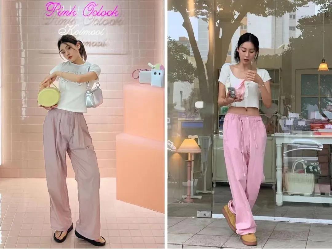 小个子梨形大腿粗工装裤子,pdd梨形胖mm显瘦工装裤子推荐