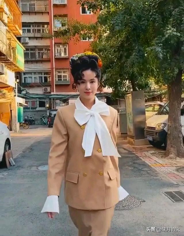 李若彤盘头,李若彤花西子眼影盘