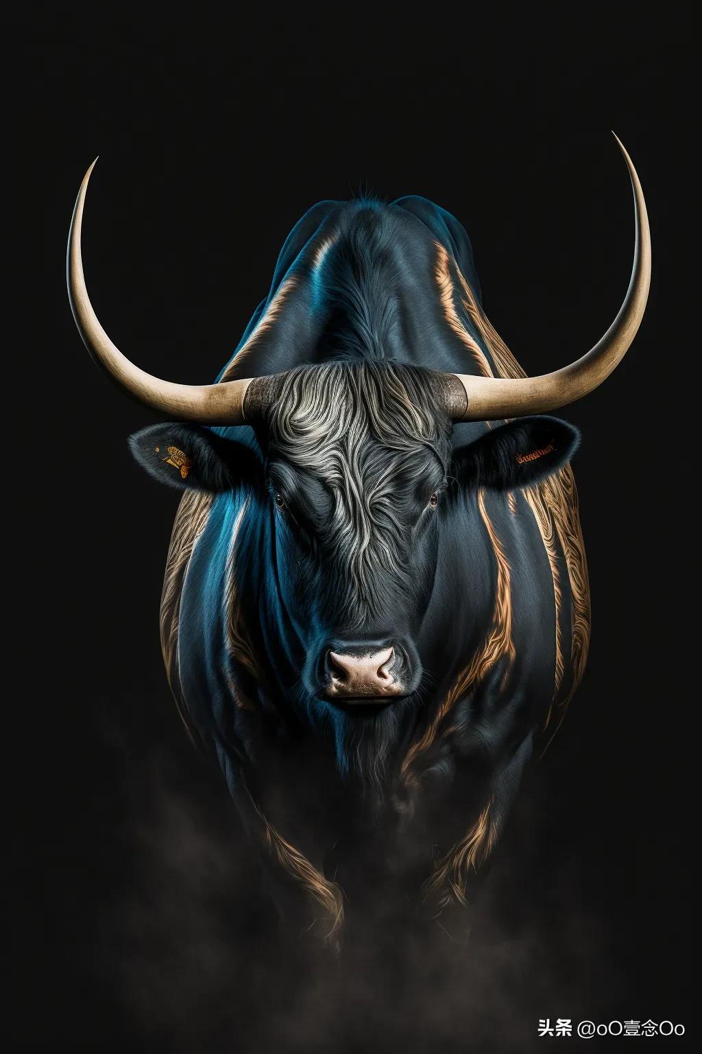 牛气冲天图片,牛气冲天的阿莲