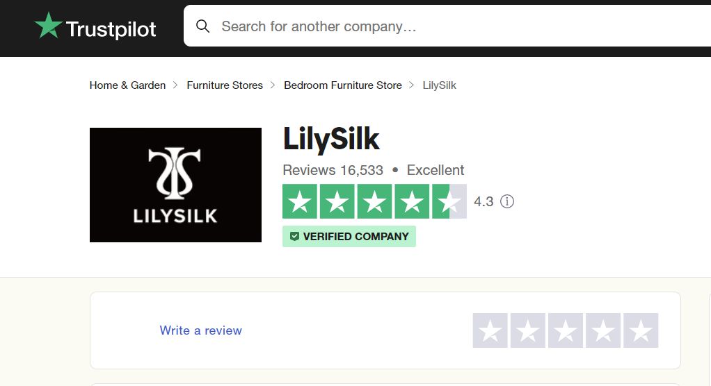 lilysilk品牌怎么样,独立站过亿销售额