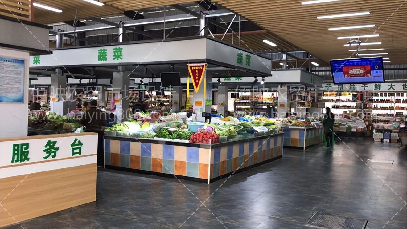 现代农贸市场设计说明,农贸市场设计案例效果图价格