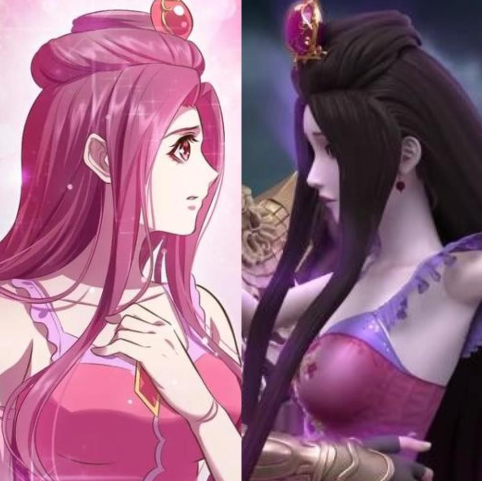 叶罗丽：女仙子漫画形象绝美，冰公主性感十足，白光莹太软萌了