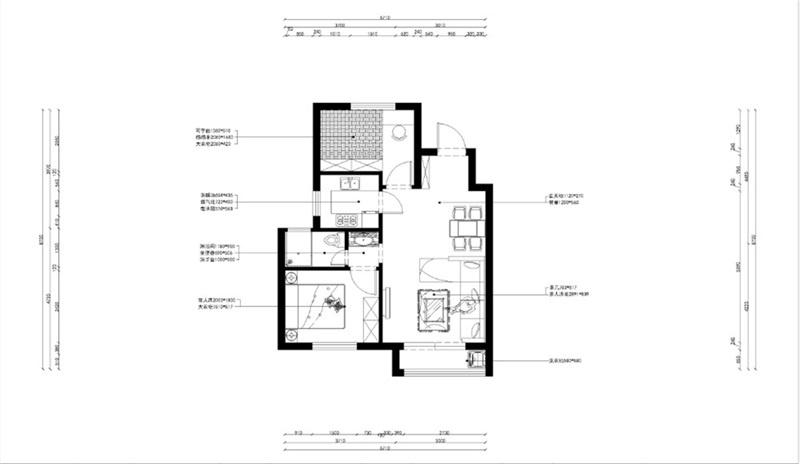 力天装饰怎么样？小户型装修北欧风设计简约时尚又温馨