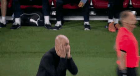 瓜迪奥拉六年的曼城欧冠之旅,曼城夺欧冠瓜迪奥拉落泪