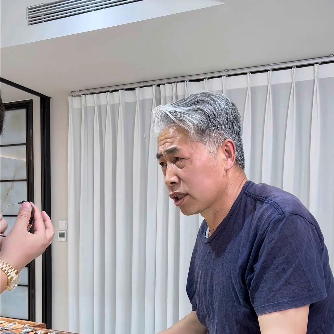 几十个万的手表，大爷居然拿来换鞋子！#手表控
