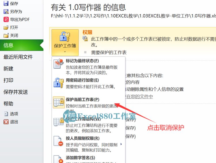 excel怎么设置密码保护允许只读,Excel工作表新手教程