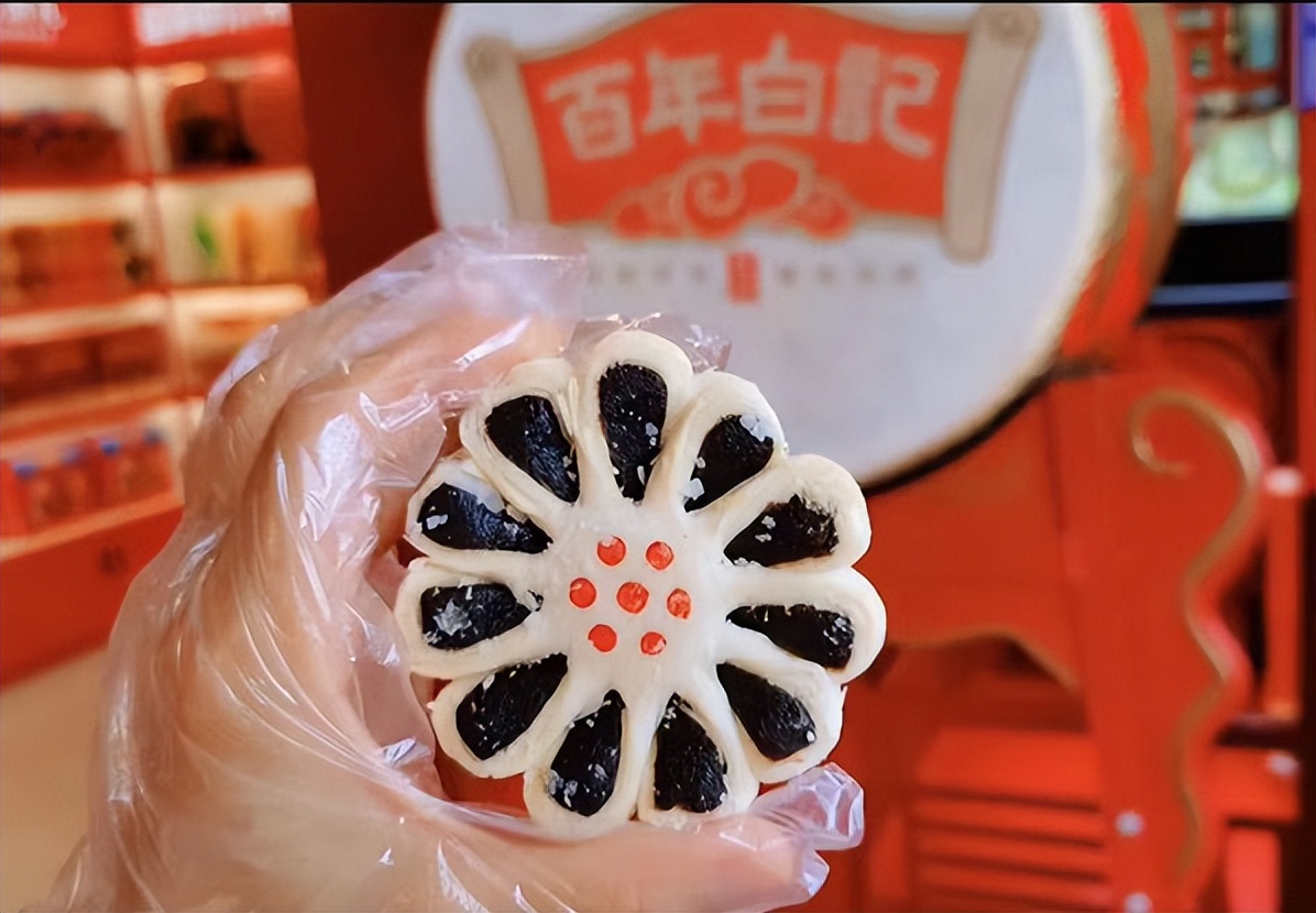 百年白记糕点图片,百年白记糕点沙琪玛