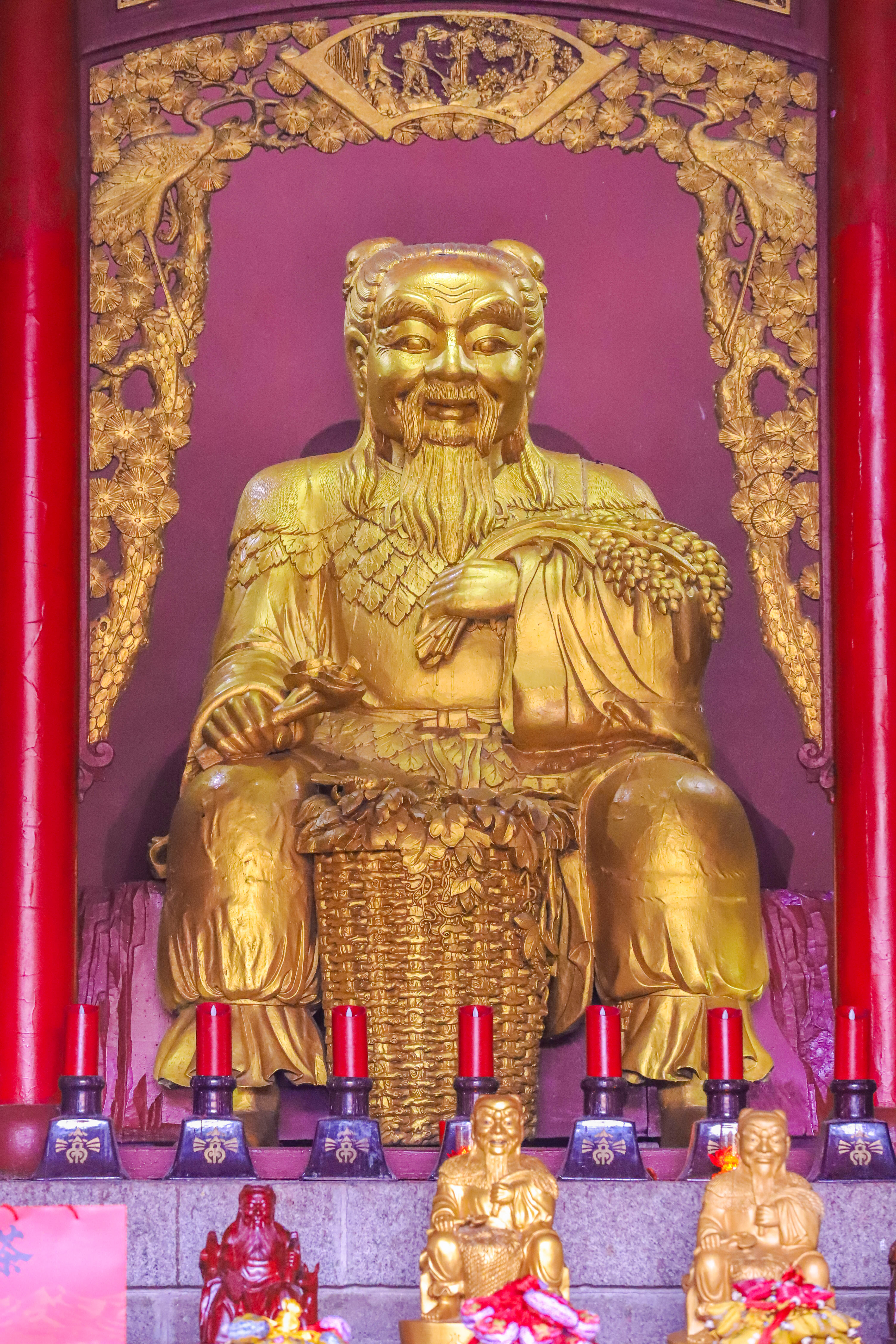 炎帝陵与炎帝陵牌坊,中华人文始祖炎帝的故里