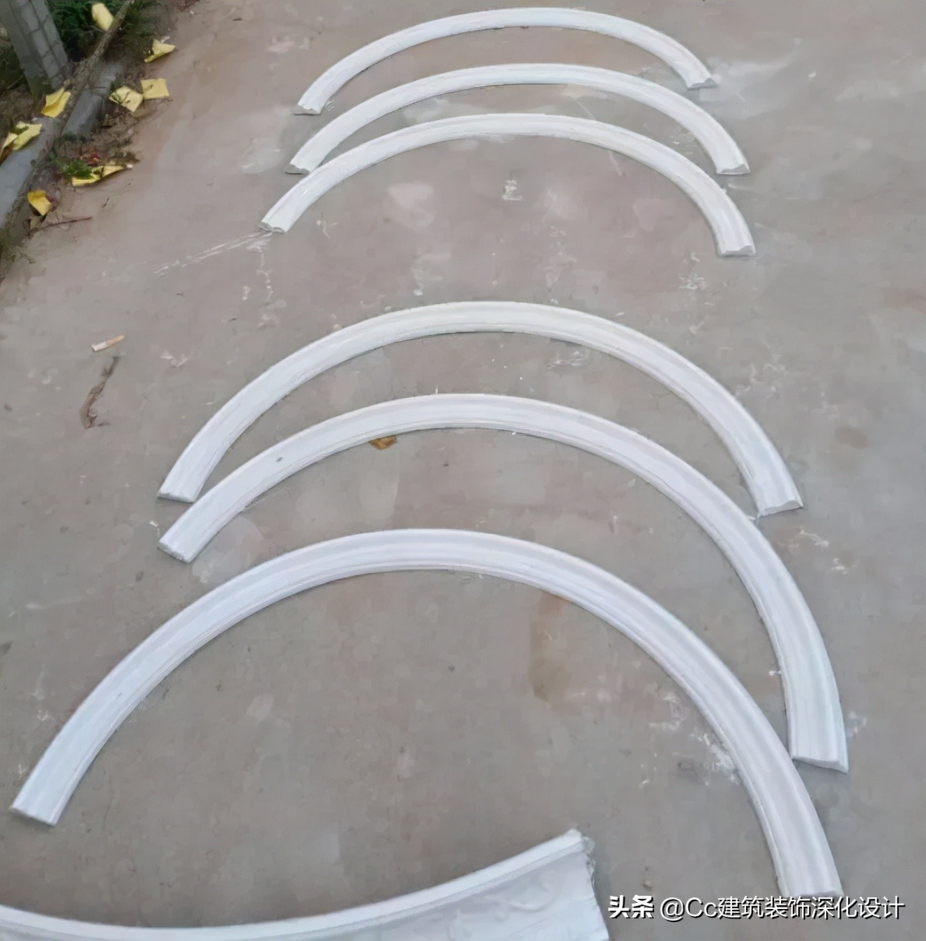 石膏线种类和效果图片大全,造型石膏线材质