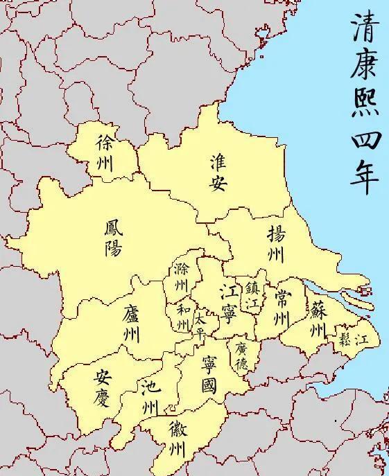 明朝南直隶省会,明朝南直隶归谁管