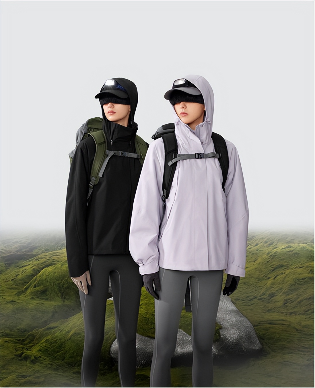 透气性最好的软壳冲锋衣,防嗮冲锋衣高颜值长款