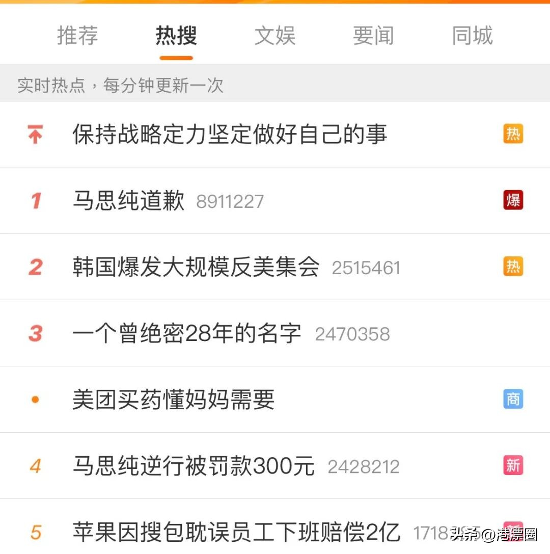 港星塌鼻梁事件,港星道歉名场面