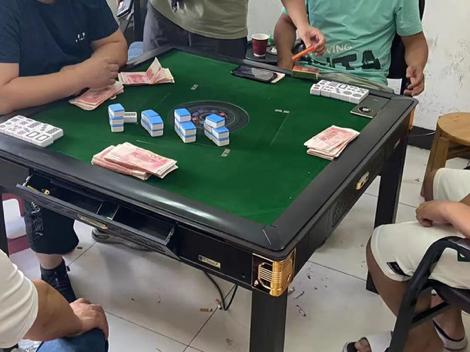 马安镇警方捣毁一赌博窝点,警方捣毁一赌博窝点抓获18人