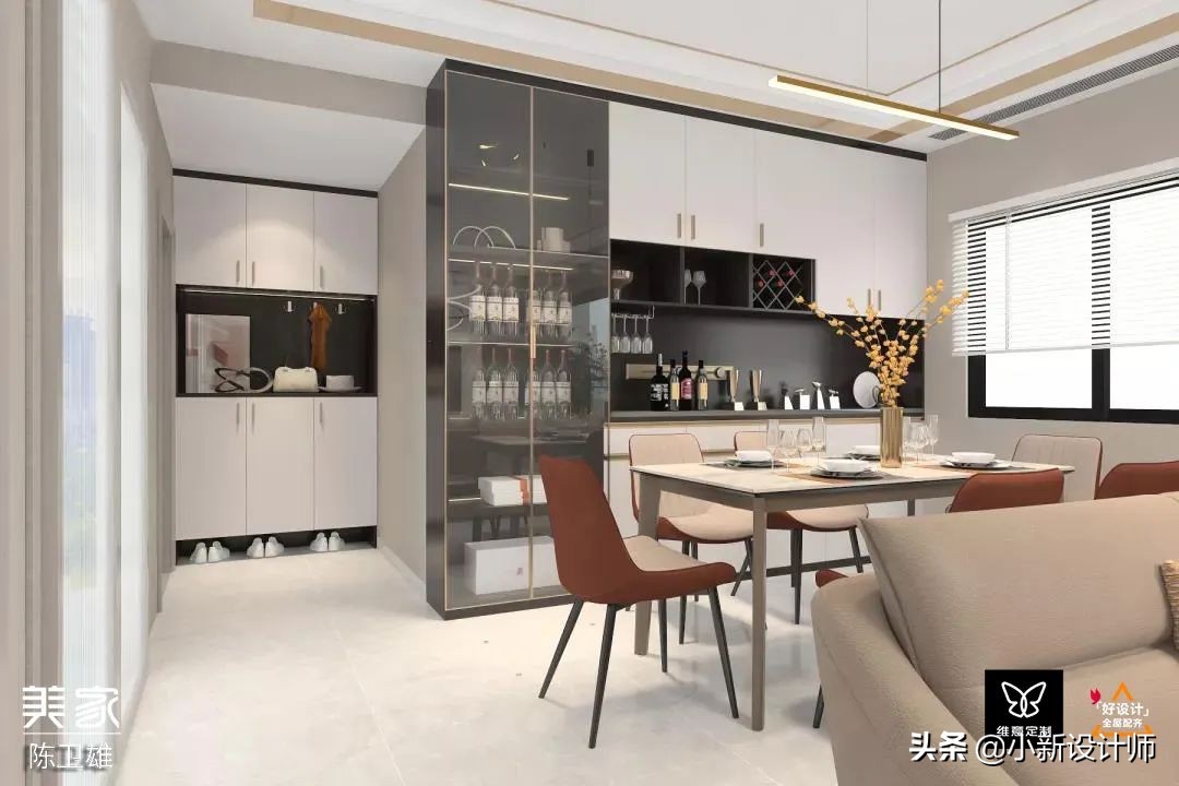 不顾全家反对,强行打2个玄关柜,还封了阳台,家人看完真香了