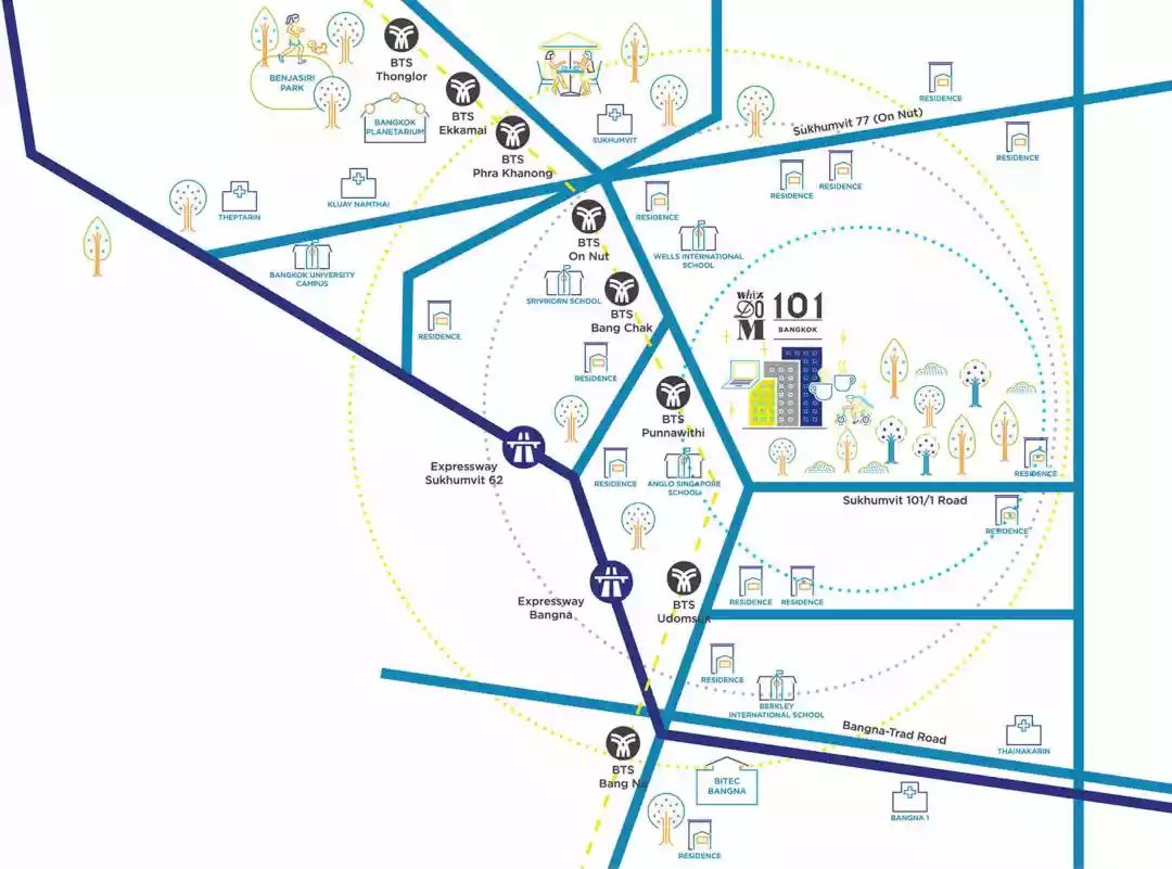 泰国首都曼谷楼盘,曼谷whizdom