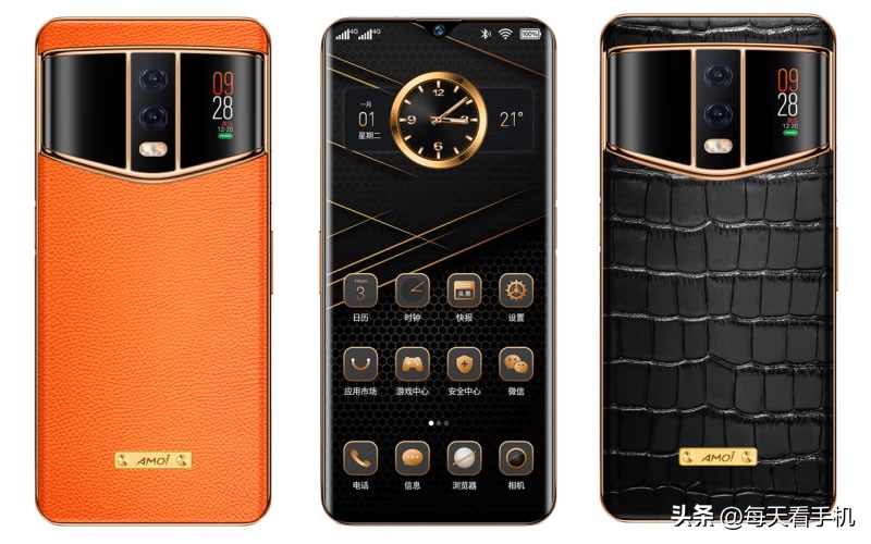 夏新原价1280,夏新翻盖手机内外双屏带双色灯