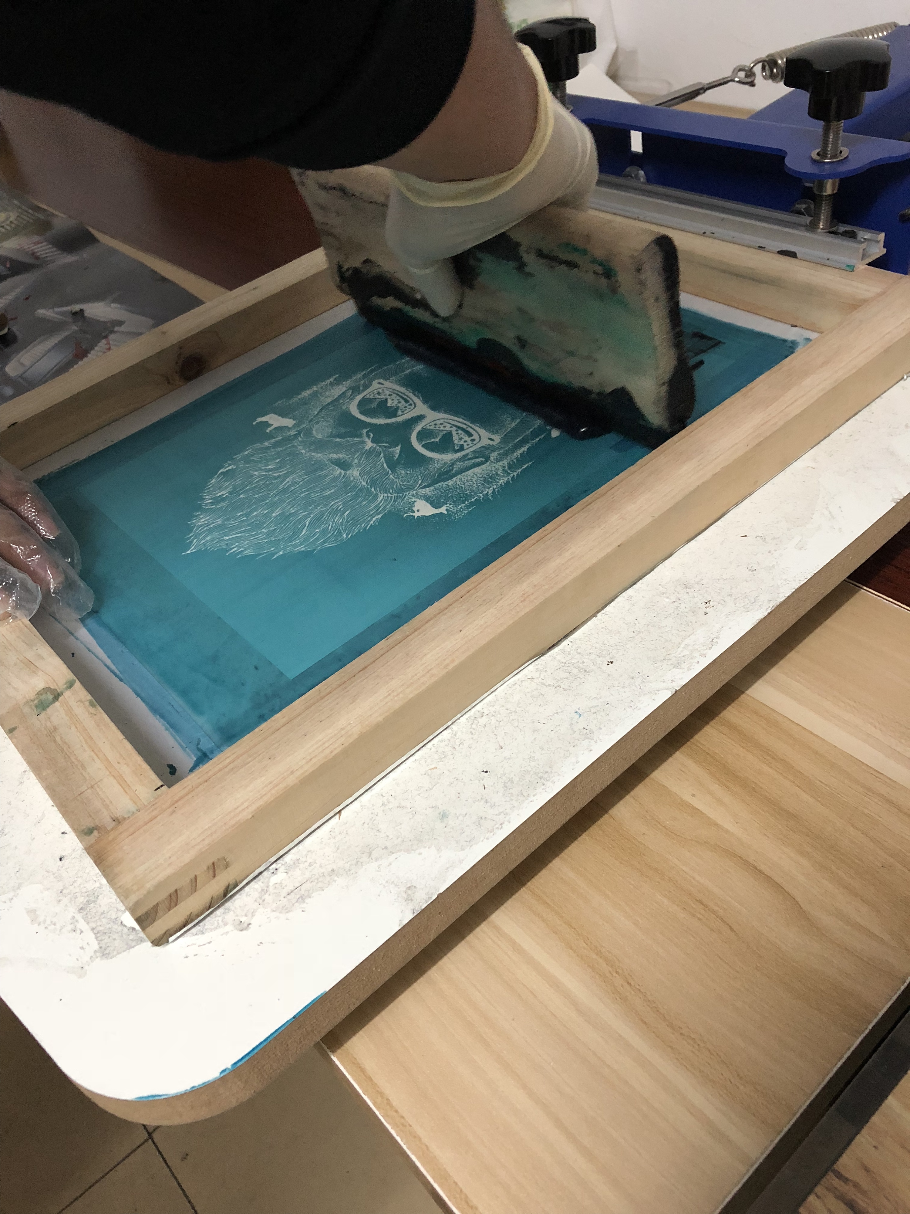 丝网印技巧,丝网印印刷技术视频