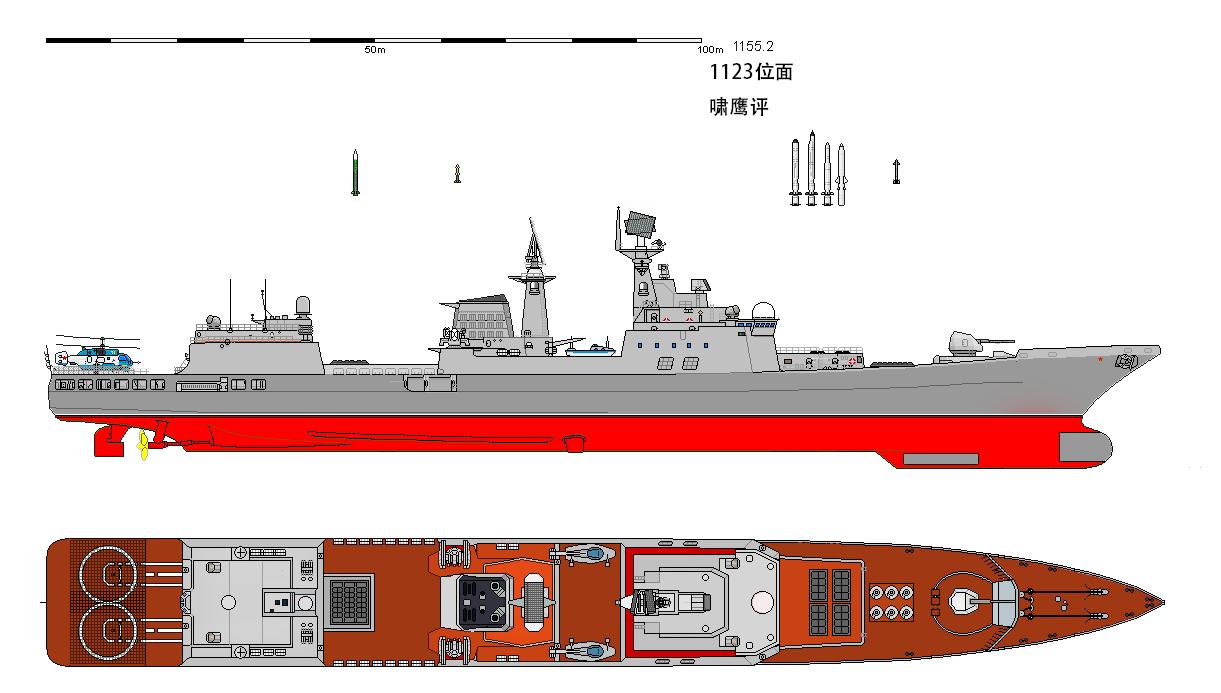 无畏反潜巡洋舰,无畏级大型反潜舰图片