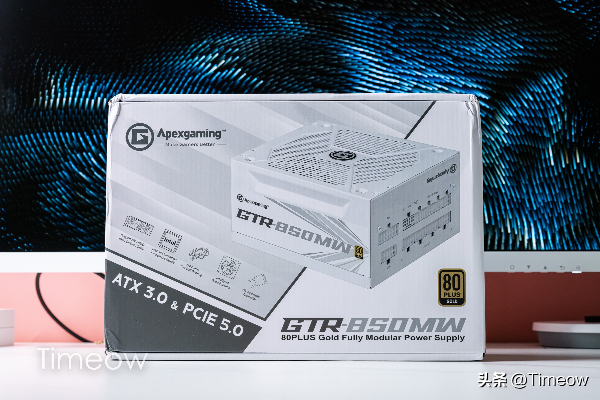 艾湃电竞gtr850watx3.0评测,艾湃电竞gtr850atx3.0装机