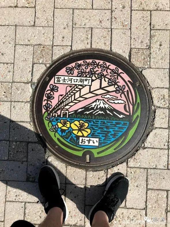 日本最惊人的井盖,真实的日本井盖