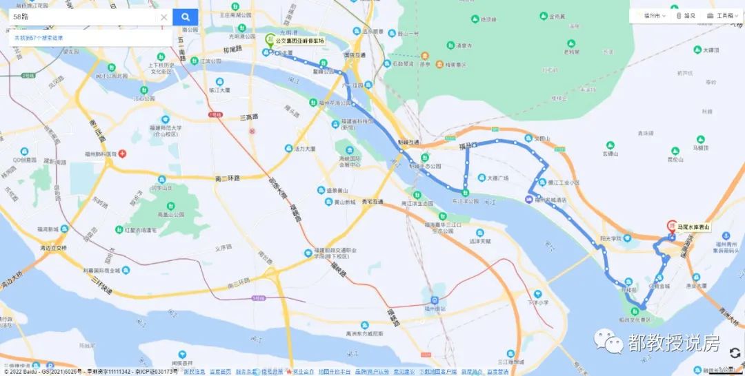 福州马尾万科紫台公交,福州台江万科紫台