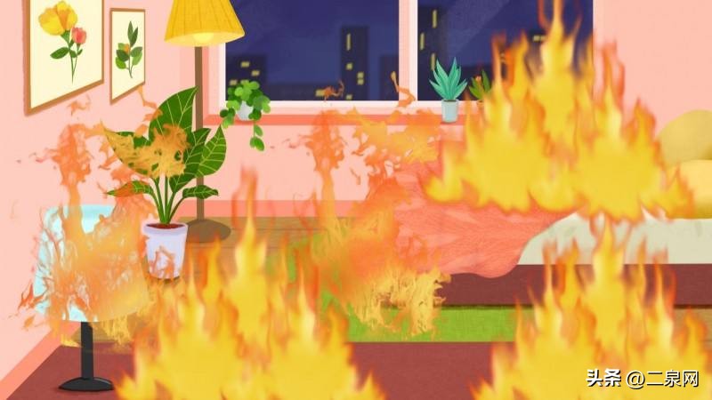 火灾萨摩耶被救,萨摩耶家着火瑟瑟发抖