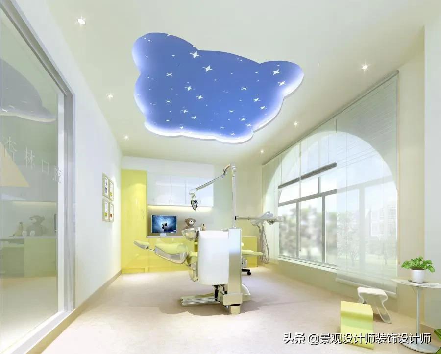 顶级口腔诊所设计图,120平口腔诊所设计案例