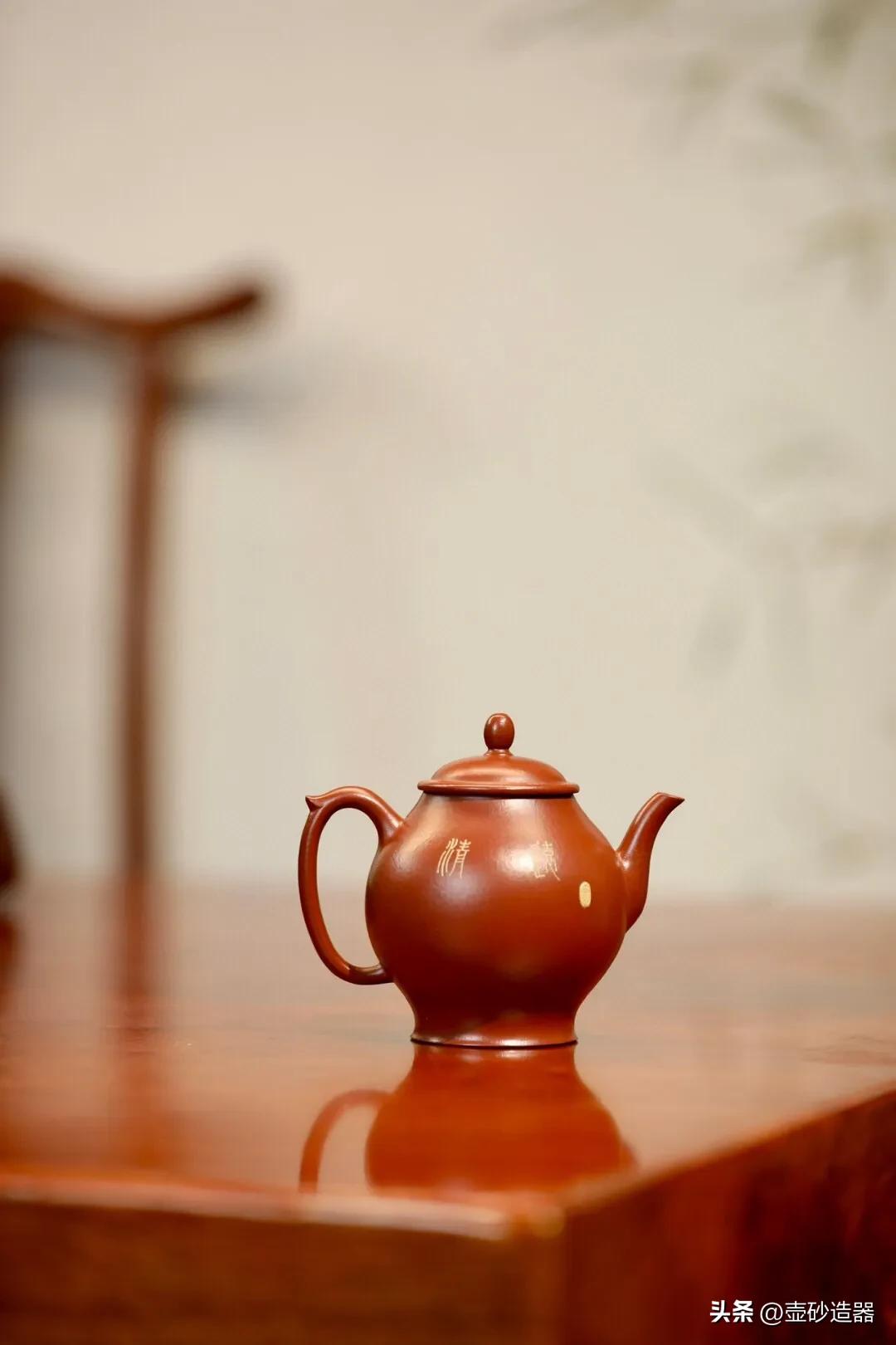 宜兴原矿大红袍纯手工紫砂壶,紫砂壶原矿纯手工