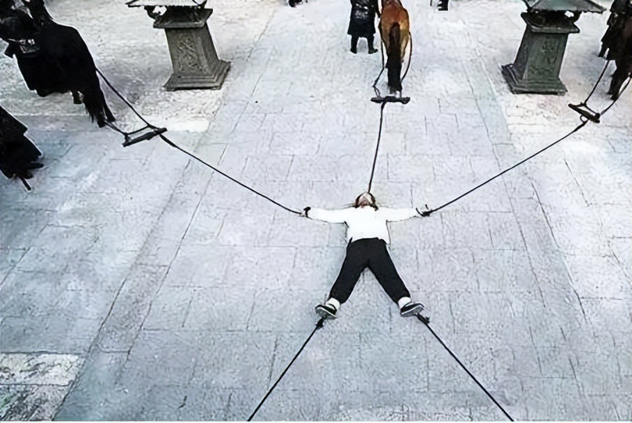 车裂之刑的危害,车裂刑罚过程