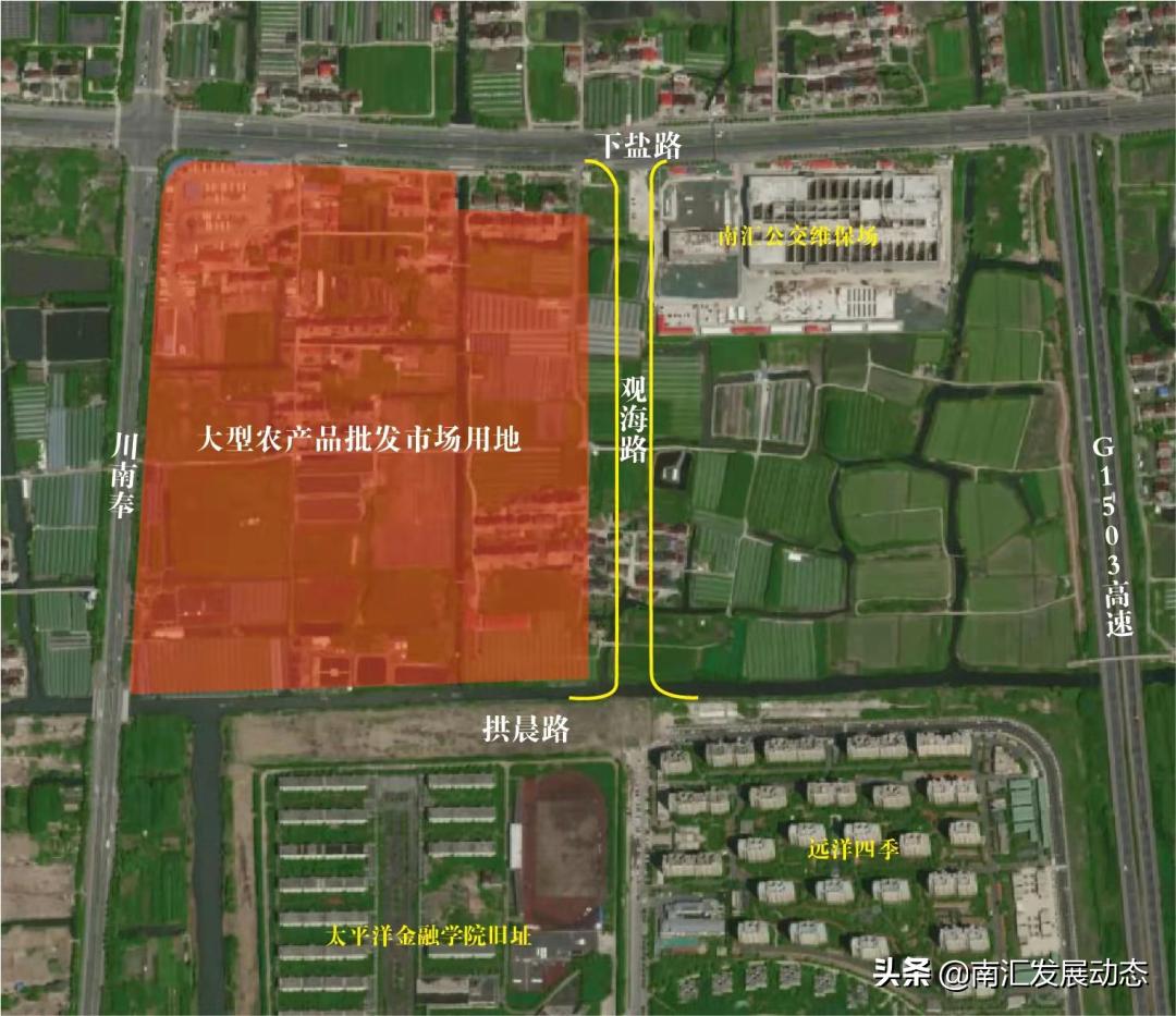 中标结果出炉：南汇新农批，将成为多功能一站式生鲜天堂
