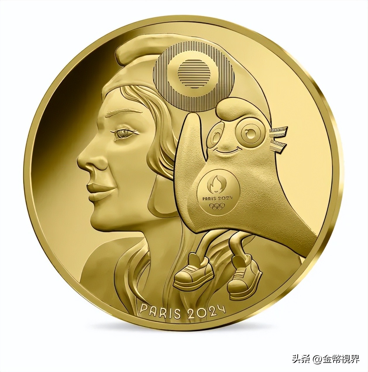 法国2024奥运纪念币,巴黎奥运会纪念币