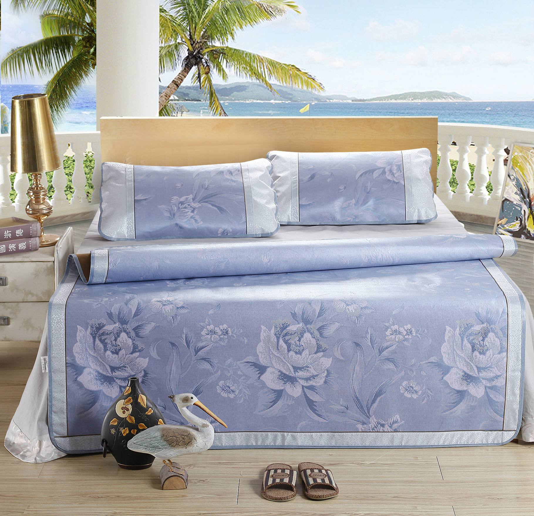 买回来的冰丝凉席怕掉颜色,买回来的冰丝凉席为什么有好多灰