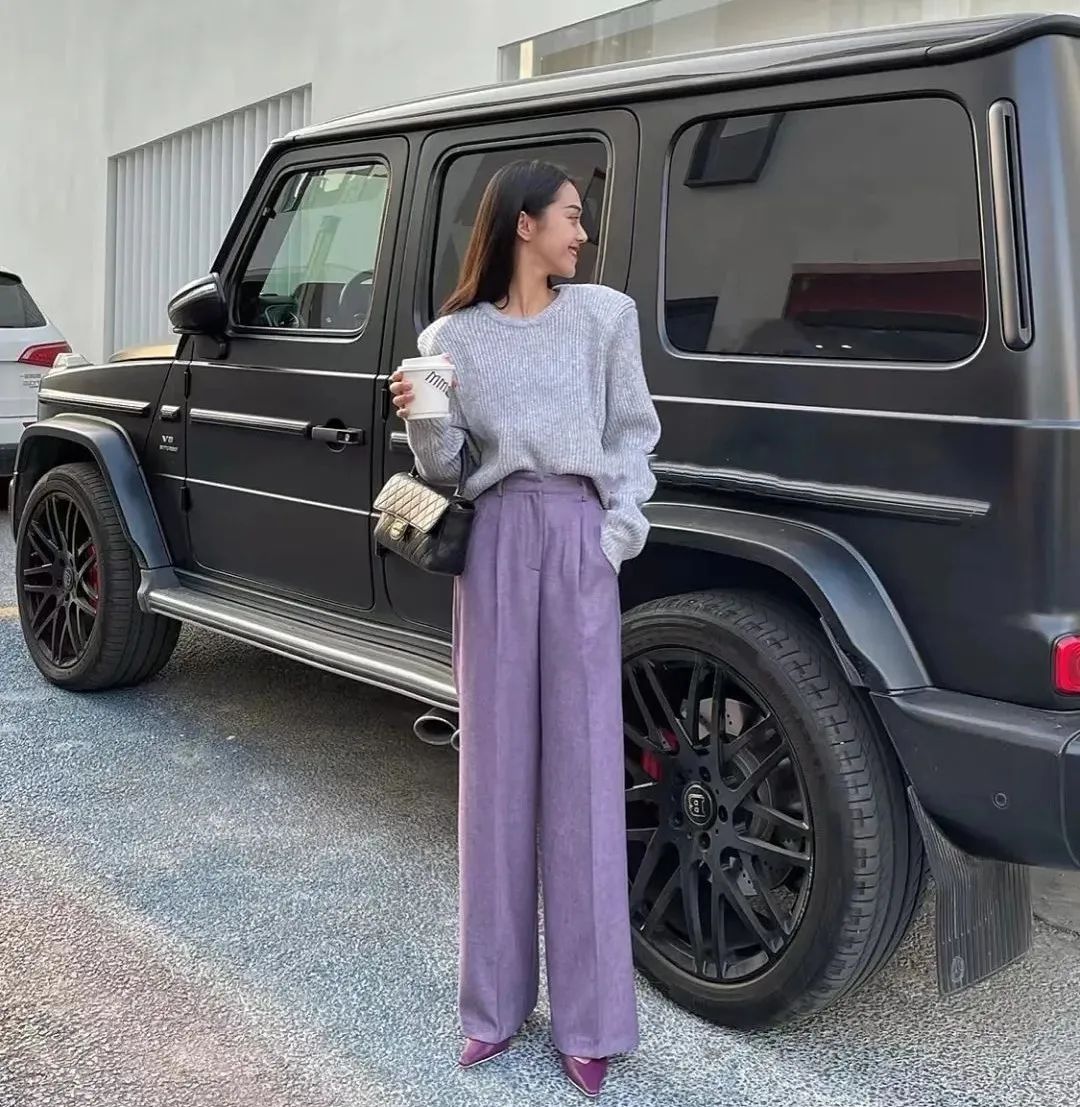 紫色穿了显老气吗,紫色怎么穿有小众感