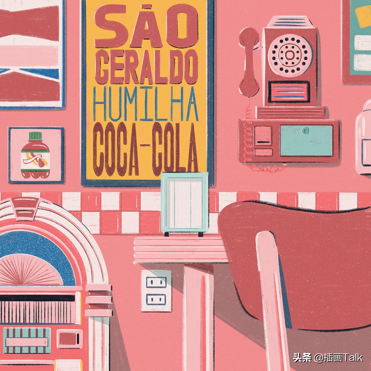 巴西插画师泰拳,巴西插画师raysafontana