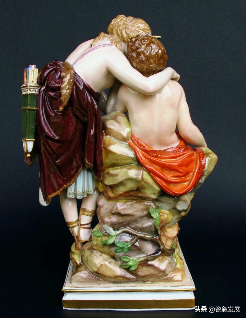 【精品推荐】欧洲瓷器始祖-德国梅森Meissen出品的大型瓷器雕塑