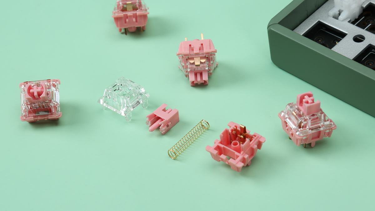 f87客制化机械键盘测评,iqunix玫瑰之约