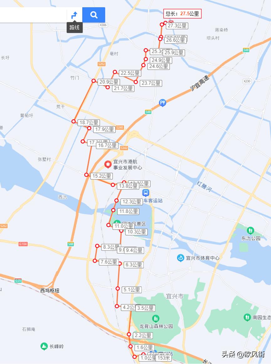 宜兴目前开通公交线路,宜兴公交线路一览表