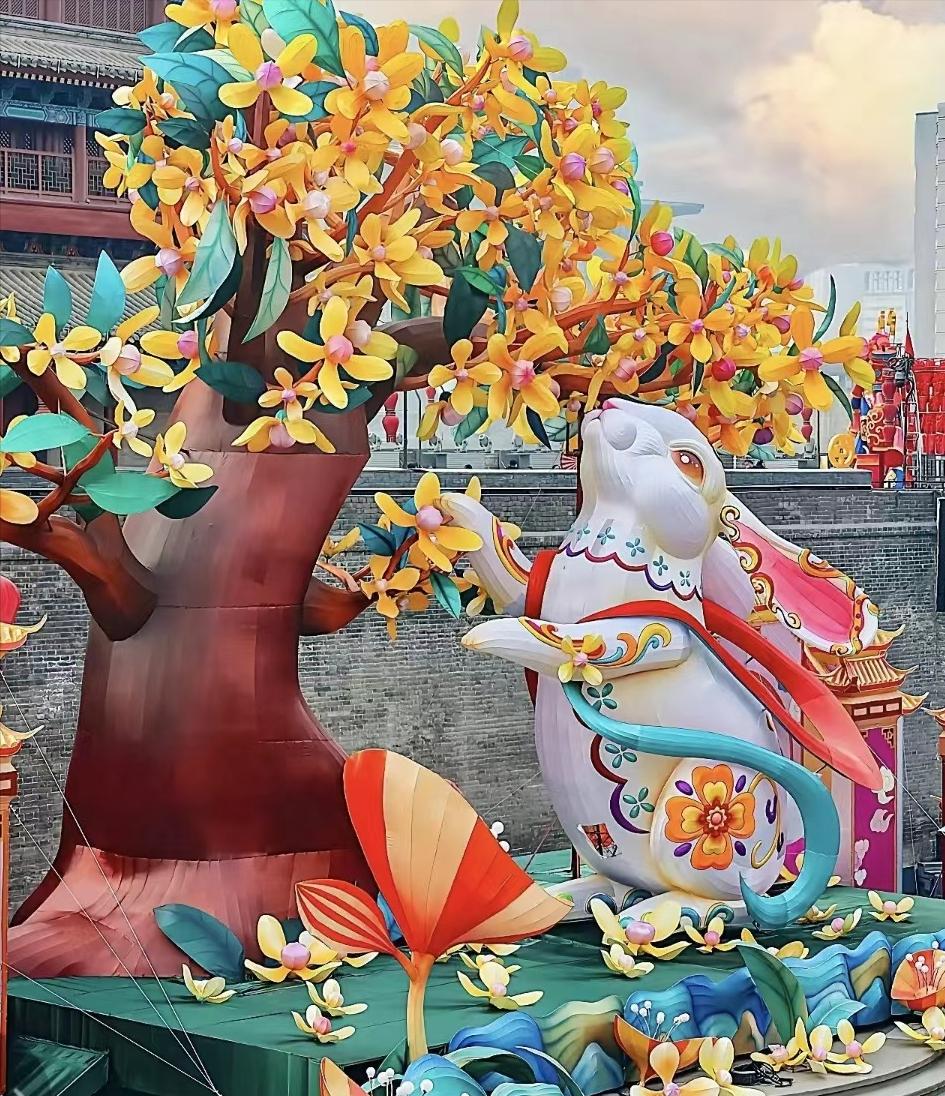 各个地方的新年兔子,又可爱又萌的新年兔