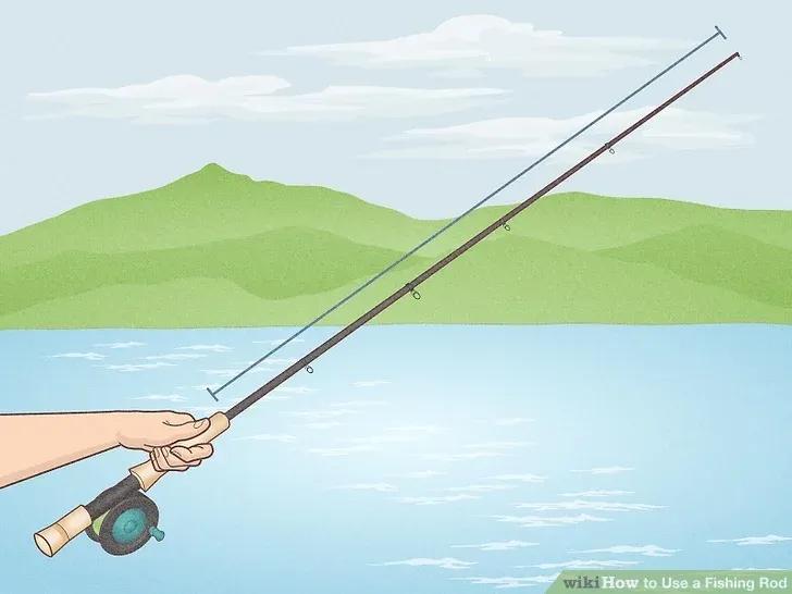 可伸缩钓鱼竿怎么使用,中空钓鱼竿使用的教学