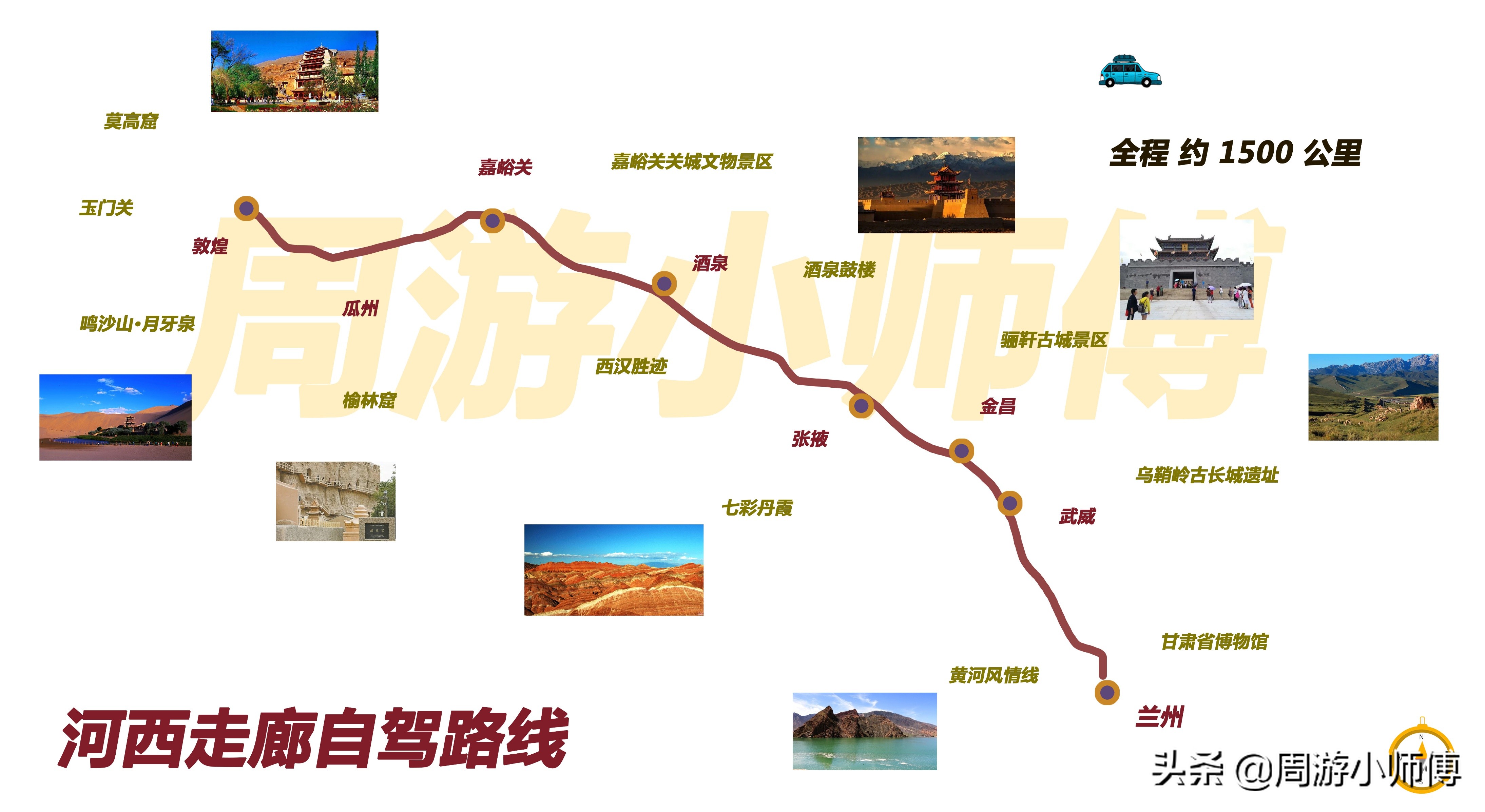 甘肃经典旅游线路报价,十天甘肃精华景点自驾游