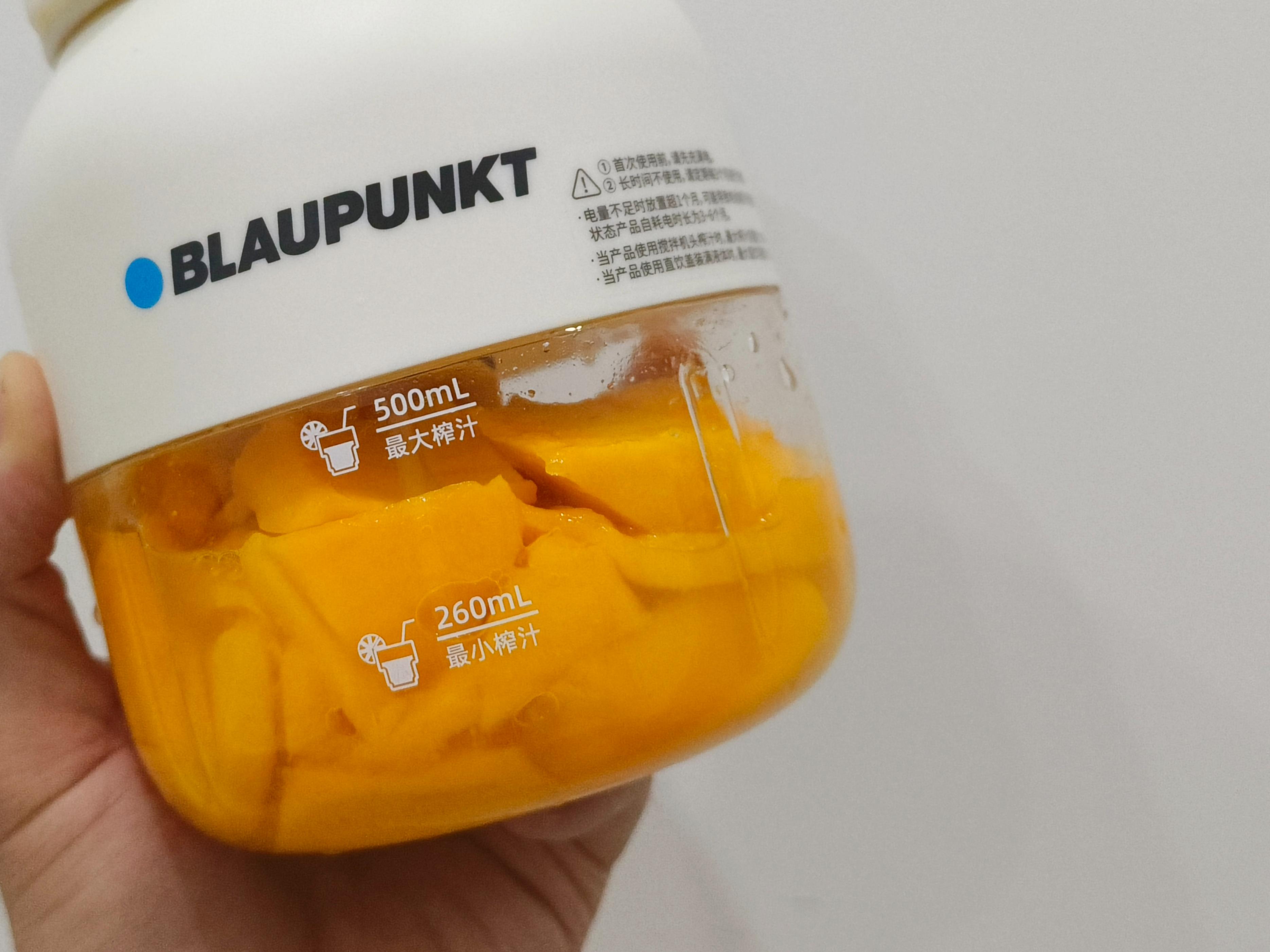 蓝宝blaupunkt便携式榨汁机,德国蓝宝便携榨汁杯129元